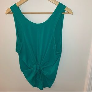 Lululemon Turn About Tank Viridian Green 10/12